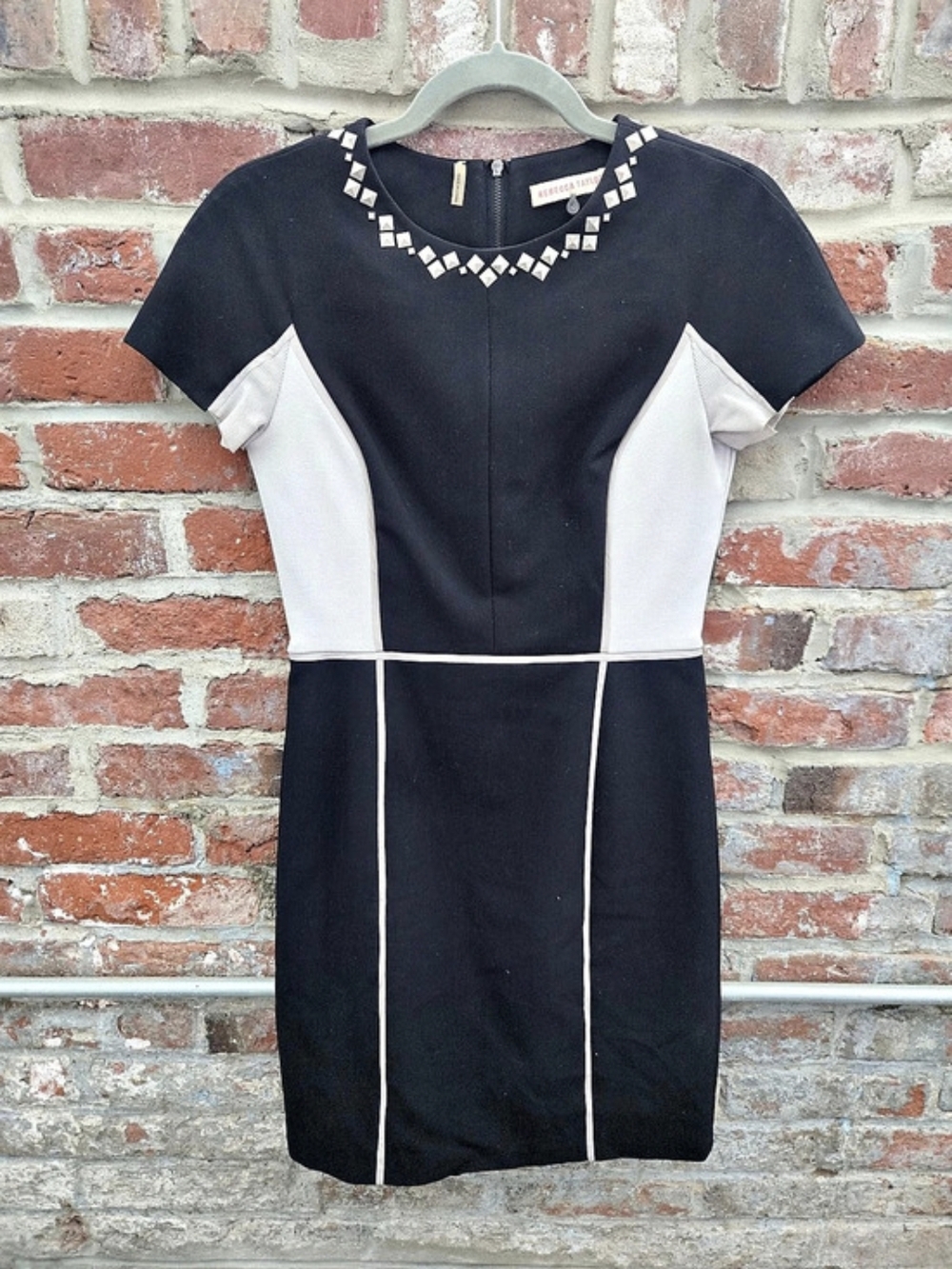 Rebecca Taylor Two-Tone Color Block Dress